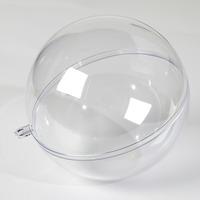 Clear Plastic Balls. 60mm. Pack of 5