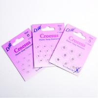 clear plastic snap fasteners assortment