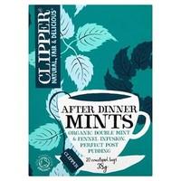 Clipper Organic &quot;After Dinner Mints&quot; Double Mint &amp; Fennel Infusion 20 Bags