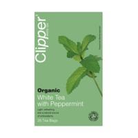 Clipper Organic White Tea with Peppermint 20 Bags
