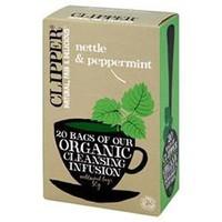 Clipper Organic Cleansing Infusion - Nettle &amp; Peppermint 20 Bags