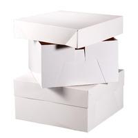 Club Green 10 Square Cake Boxes - 14 Inch