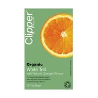 clipper organic white tea ampamp orange 25 bags