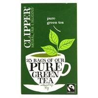 clipper pure green tea 26 bags