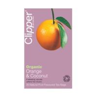 Clipper Organic Orange &amp; Coconut Tea 20 Bags