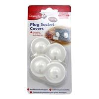 Clippasafe Plug Socket Covers (UK 3 Pin) (4 Pack)