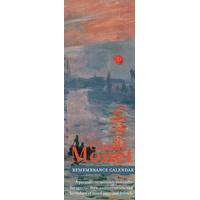 Claude Monet - Remembrance Calendar (Undated)