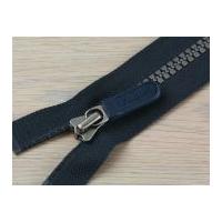 Clearance Vislon Open End Chunky Extra Strong Zips 71cm Navy Blue