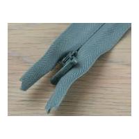 Clearance Concealed Invisible Closed End Zip 23cm Sage Green