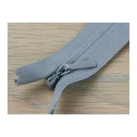 Clearance Concealed Invisible Closed End Zip 23cm Dove Grey