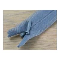 Clearance Concealed Invisible Closed End Zip 23cm Airforce Blue