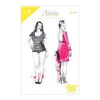 Closet Case Files Ladies Easy Sewing Pattern Nettie Dress & Bodysuit