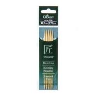 clover takumi bamboo double pointed knitting needles