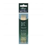 Clover Takumi Bamboo Double Pointed Knitting Needles