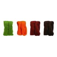 clover natural wool roving