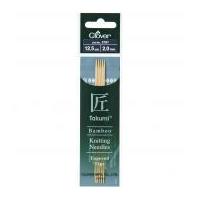 Clover Takumi Bamboo Double Pointed Knitting Needles