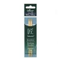 Clover Takumi Bamboo Double Pointed Knitting Needles