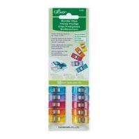 Clover Wonder Clips Assorted Colours