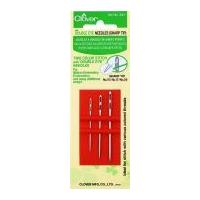 Clover Double Eye Sewing Needles Sharp Tip