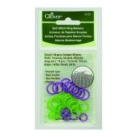 Clover Soft Ring Knitting Stitch Markers