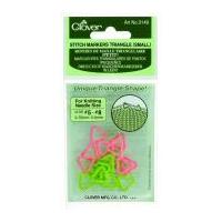 Clover Triangle Knitting Stitch Markers