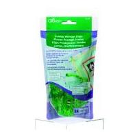 clover wonder clips neon green