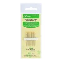 Clover Gold Eye Applique Needles