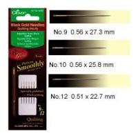 Clover Black Gold Quilting Needles