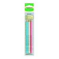 Clover Water Soluble Pencil White, Blue & Pink