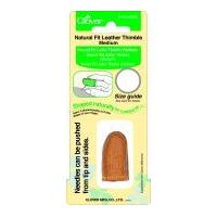 Clover Natural Fit Leather Thimble