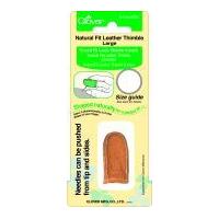 Clover Natural Fit Leather Thimble