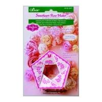 Clover Sweetheart Rose Fabric Rosette Maker 50mm