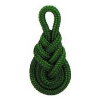 clover thick asian knot cord evergreen