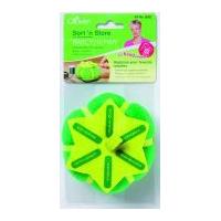 clover sort n store pin cushion for hand sewing needles