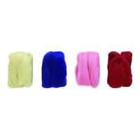 Clover Natural Wool Roving Assor...