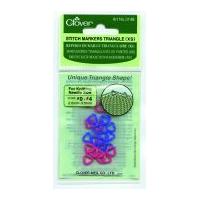 Clover Triangle Knitting Stitch Markers