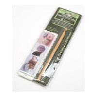 Clover Double Ended Bamboo Tunisian Crochet Hook 6mm