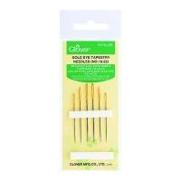 clover gold eye tapestry needles