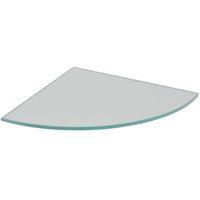 Clear Corner Shelf (L)250mm (D)250mm