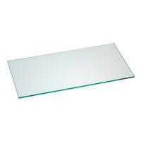 Clear Clear Glass Shelf (L)451mm (D)220mm