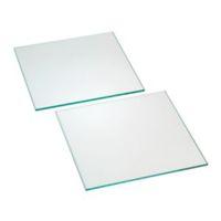 Clear Clear Glass Cupboard Shelf (L)280mm (D)258mm