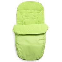 clair de lune footmuff lime