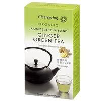 Clearspring Organic Ginger Green Tea (20 bags)