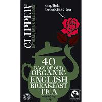 Clipper Fairtrade English Breakfast Tea (40 bags)