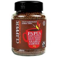 Clipper Papua New Guinea Instant Fairtrade Coffee (100g)