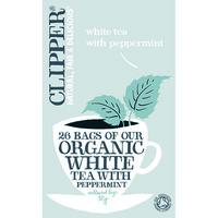 Clipper White Tea with Peppermint (26 bags)