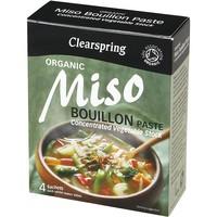 clearspring organic miso bouillon paste rich in umami 4x28g