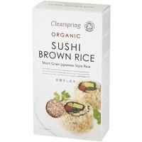 clearspring organic brown sushi rice 500g