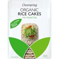 clearspring organic rice cakes 130g