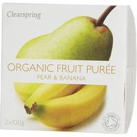 Clearspring Organic Pear & Banana Purée (200g)